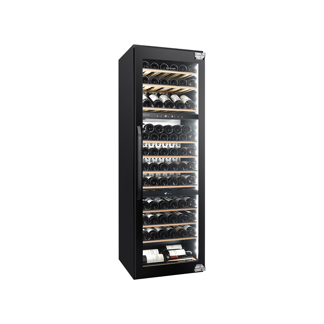 CAVA PANELABLE ~ BUILT IN EDITION ~ PARA 71 BOTELLAS ~ TRIPLE TEMPERATURA