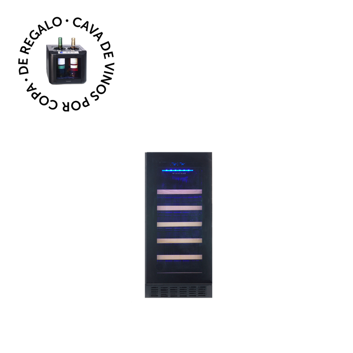 CAVA GLASS DOOR EDITION PARA 31 BOTELLAS - SIMPLE TEMPERATURA