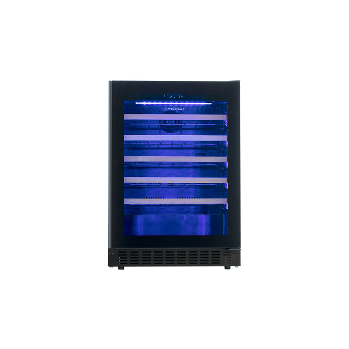 CAVA GLASS DOOR EDITION PARA 56 BOTELLAS - SIMPLE TEMPERATURA