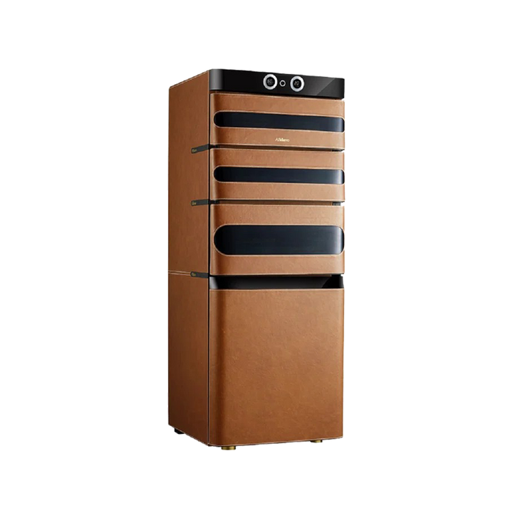 Humidor de Lujo para 1200 Cigarros de Cuero Elegante