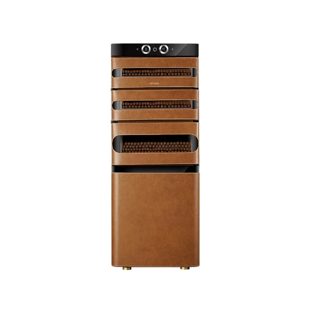 Humidor de Lujo para 1200 Cigarros de Cuero Elegante