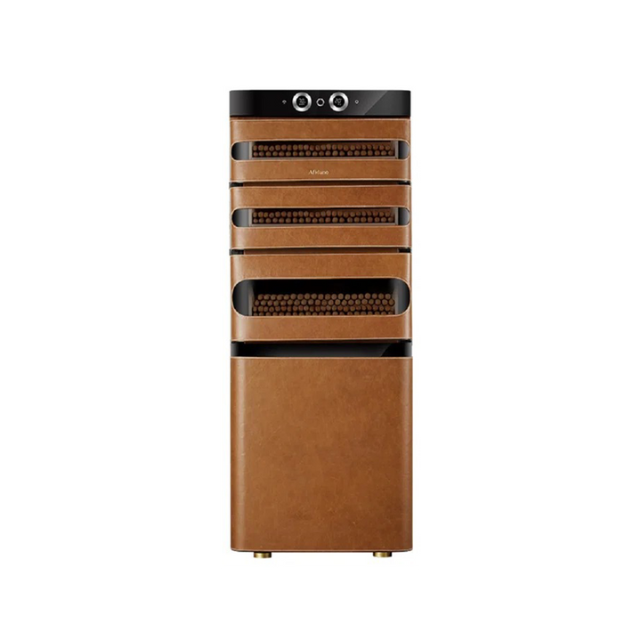 Humidor de Lujo para 1200 Cigarros de Cuero Elegante