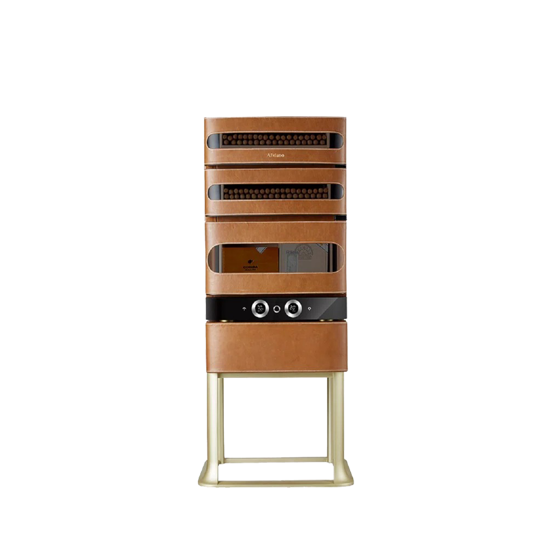 Humidor de Lujo para 250 Cigarros de Cuero Elegante