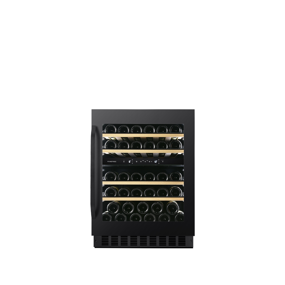 CAVA PANELABLE ~ BUILT IN EDITION ~ PARA 39 BOTELLAS ~ DOBLE TEMPERATURA
