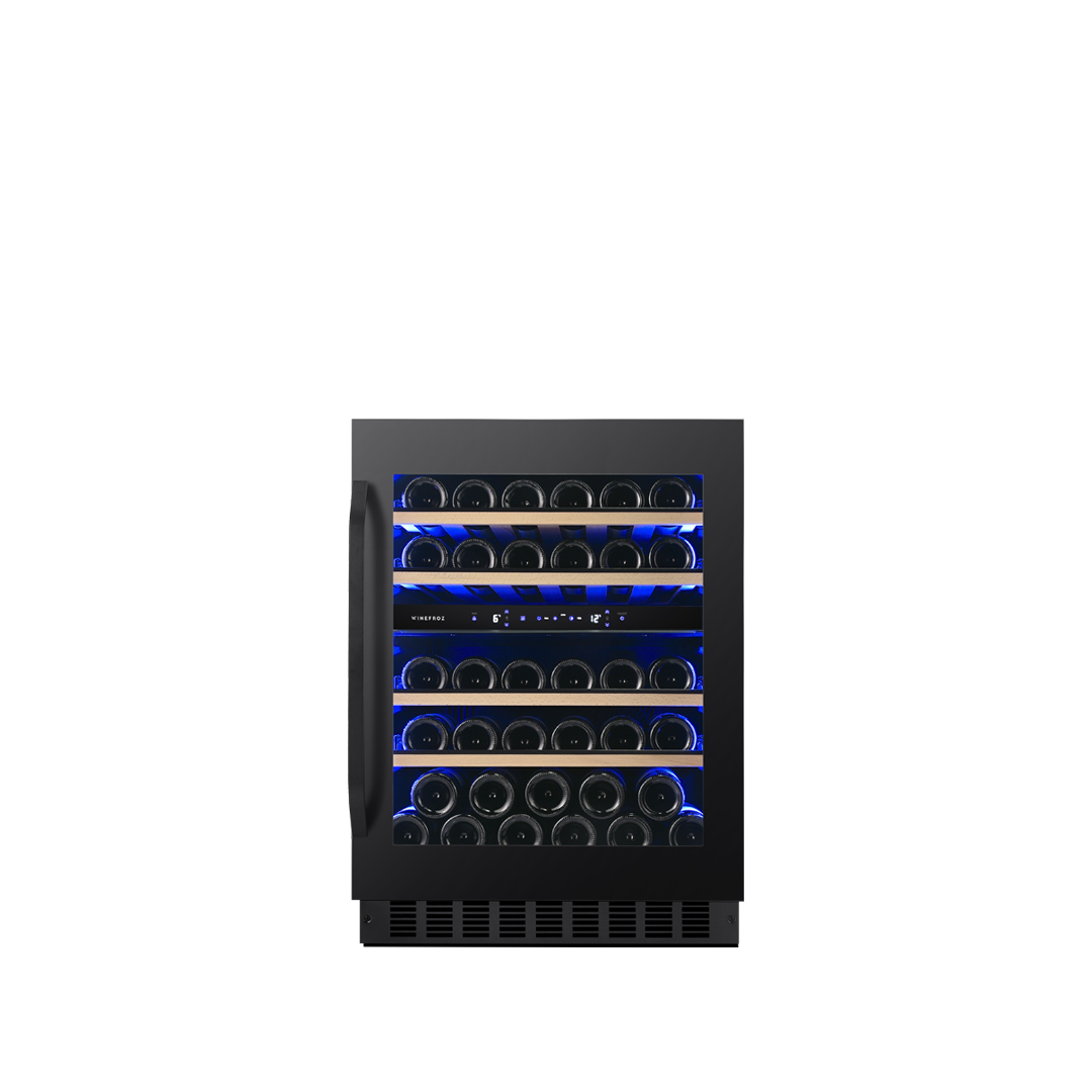 CAVA PANELABLE ~ BUILT IN EDITION ~ PARA 39 BOTELLAS ~ DOBLE TEMPERATURA