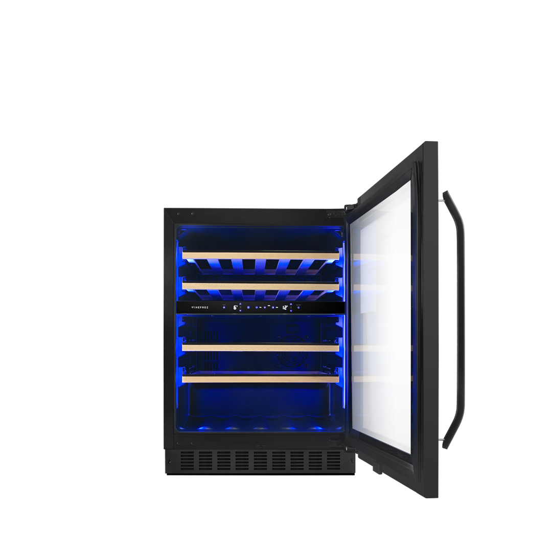 CAVA PANELABLE ~ BUILT IN EDITION ~ PARA 39 BOTELLAS ~ DOBLE TEMPERATURA