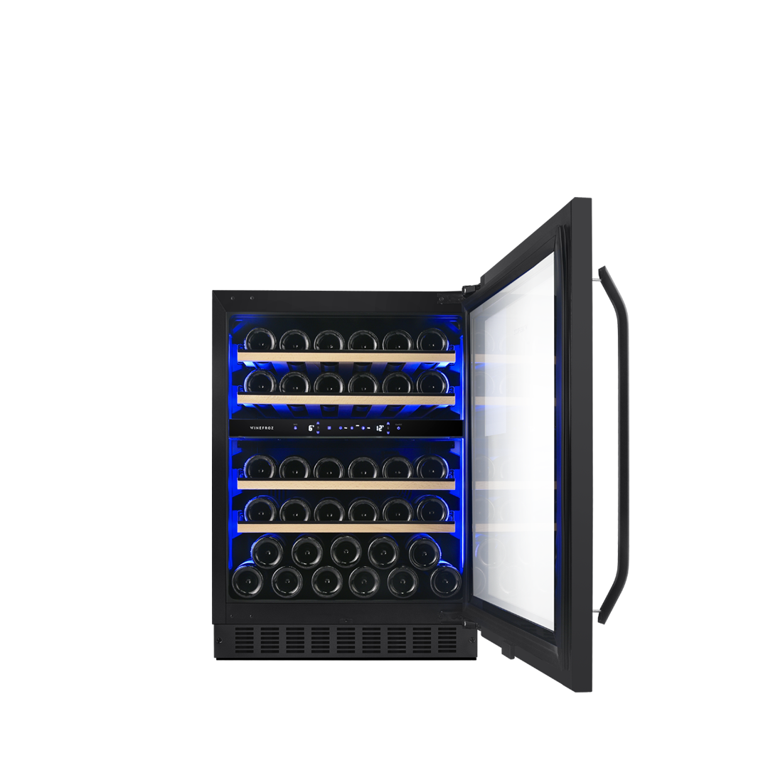 CAVA PANELABLE ~ BUILT IN EDITION ~ PARA 39 BOTELLAS ~ DOBLE TEMPERATURA