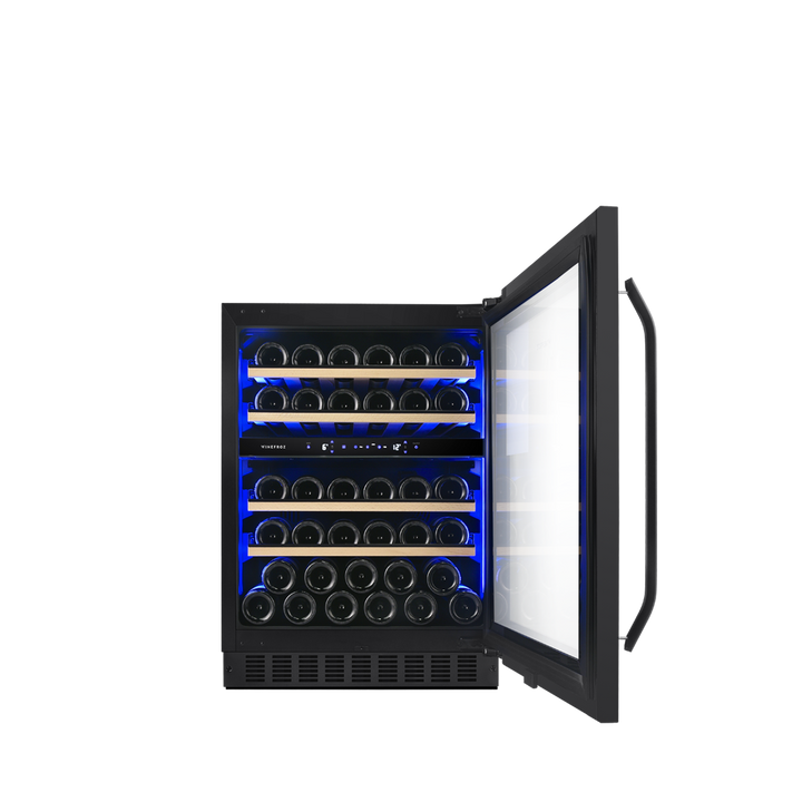 CAVA PANELABLE ~ BUILT IN EDITION ~ PARA 39 BOTELLAS ~ DOBLE TEMPERATURA