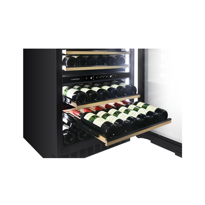 CAVA PANELABLE ~ BUILT IN EDITION ~ PARA 39 BOTELLAS ~ DOBLE TEMPERATURA