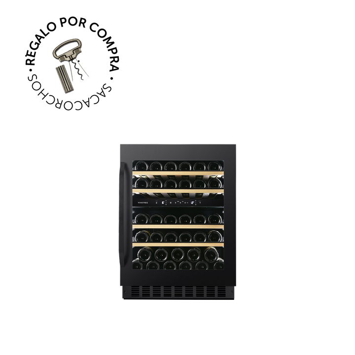 CAVA PANELABLE ~ BUILT IN EDITION ~ PARA 39 BOTELLAS ~ DOBLE TEMPERATURA