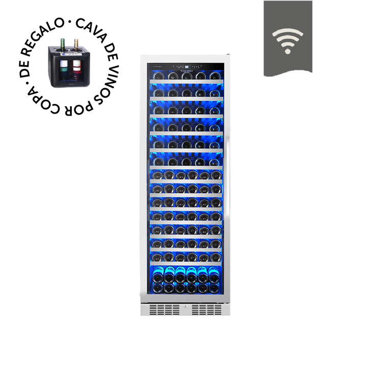 CAVA WIFI LUXURY EDITION PARA 138 BOTELLAS - SIMPLE TEMPERATURA