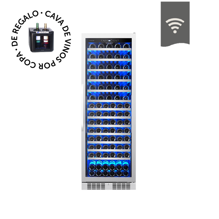 CAVA WIFI LUXURY EDITION PARA 138 BOTELLAS - SIMPLE TEMPERATURA