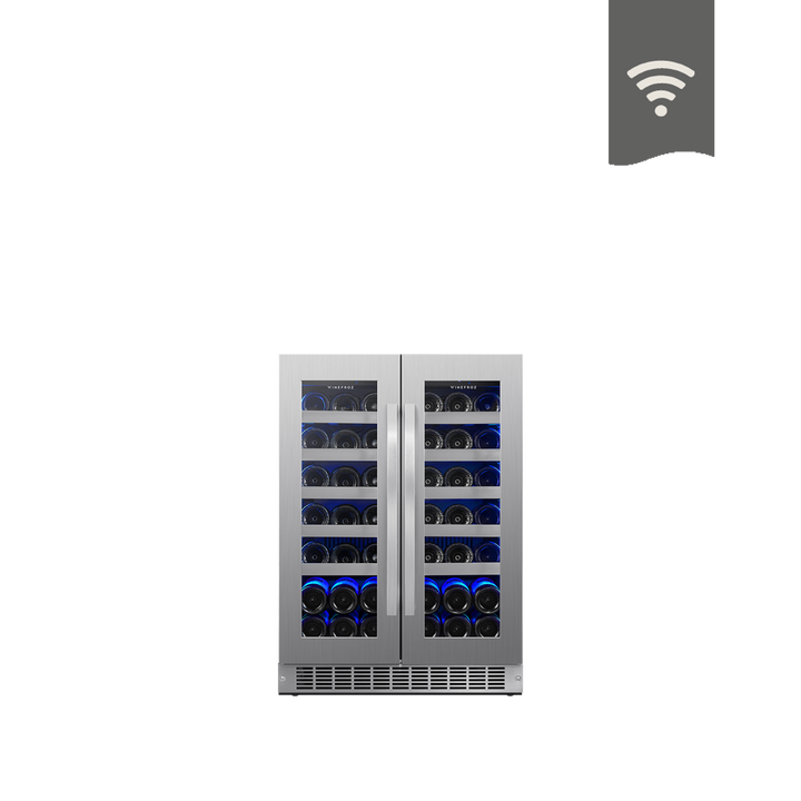 CAVA WIFI LUXURY EDITION PARA 42 BOTELLAS - DOBLE TEMPERATURA